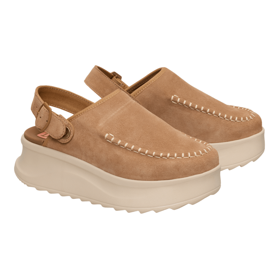 products/44259-265_DELRAY CLOG SUEDE_TAN_PAIR - HEYDUDE